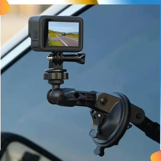 Alt view image 4 of 4 - Sports Camera Suction Cup Adjustable Mount For POCKET Series/ACTION Series/INSTA 360 Series Sports Cameras Accessories