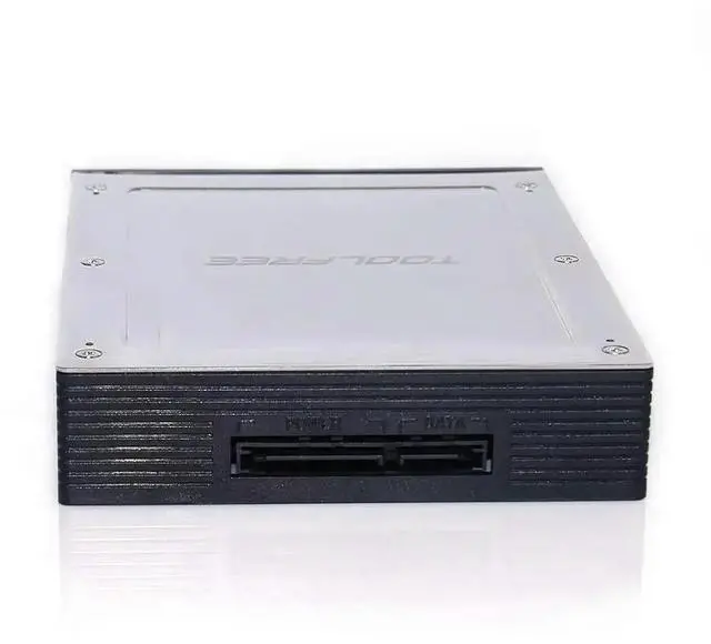 Main image of Internal Floppy Bay SATA III 6Gbps Tray - LESS Mobile Rack For 2.5" HDD SSD Hard Drive Backplane Enclosure 2.5 Inch to 3.5 Inch