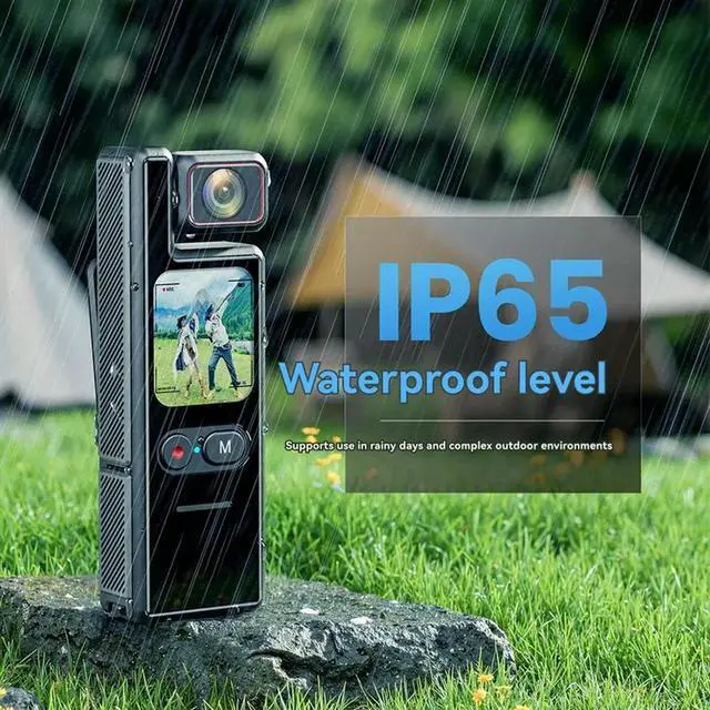 Main image of Action Camera IP65 Waterproof 180° Rotatable Magnetic Professional Outdoor Action Camera