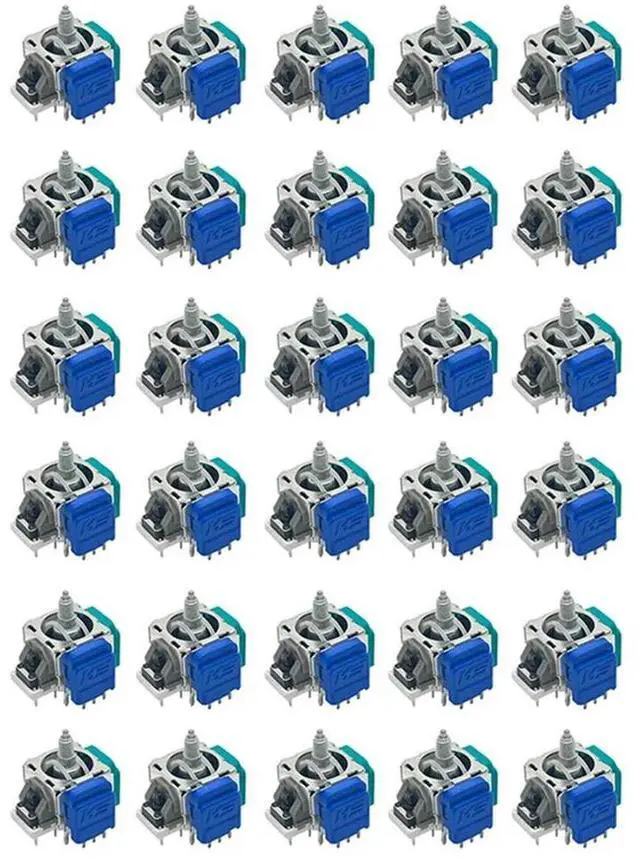 Alt view image 3 of 4 - 30Pcs Forxbox One Elite 2 TMR Magnetoresistive Hall Joystick 10 Million Times Controller Replacement Game Accessories