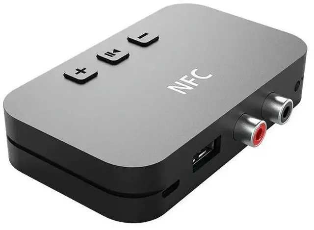 Main image of Wireless Adapter for Car Kit, 3.5mm RCA Jack USB, NFC 5.0 Bluetooth - compatible Receiver, A2DP AUX, Smart Playback Stereo Audio