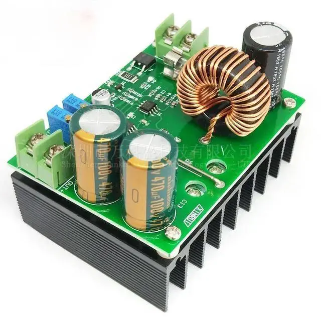 Alt view image 2 of 3 - DC-DC Step Up Constant Current Voltage 9v - 60V To 12v - 80V 48V 72V Booster Converter 600W Boost Module Power Supply