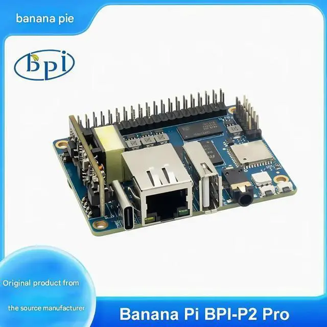 Main image of Banana Pi BPI-P2 Pro IoT development board adopts Rockchip RK3308 chip design, 512M memory, 8G , and supports PoE network
