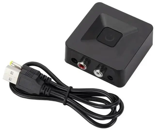Main image of Dual Headphone Jack 3.5mm Digital To Analog 5.0 Bluetooth Receiver with Optical Fiber, Amplifier