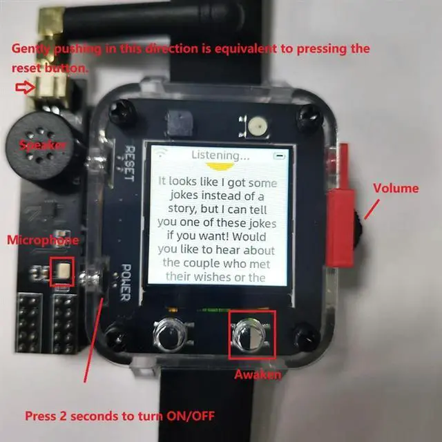Main image of AI Chatbot Watch SE Support Edition IC Chip Integrated Circuit Development Template 32 Deauher