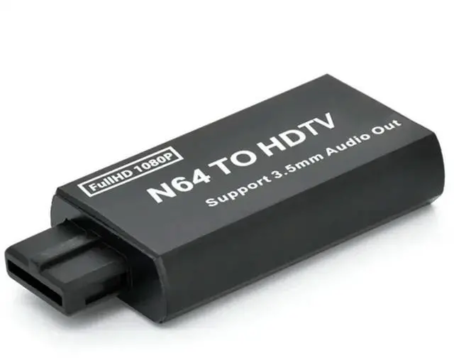 Main image of 1080P N64 to HDMI-compatible Converter Game Adapter Plug and Play HD Cable Adapter for Nintendo 64/NGC/SNES Accessories