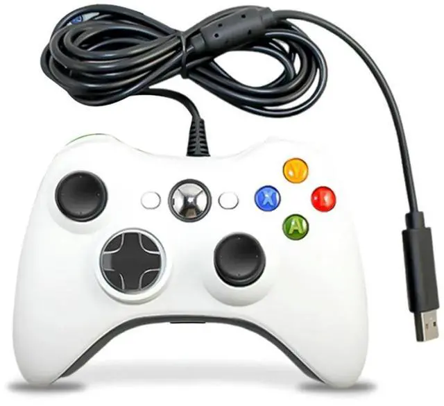 Alt view image 3 of 3 - USB Wired Game Pad Joypad Gamepad Controller with Earphone Hole for Game System PC/ Xbox360 B Rich