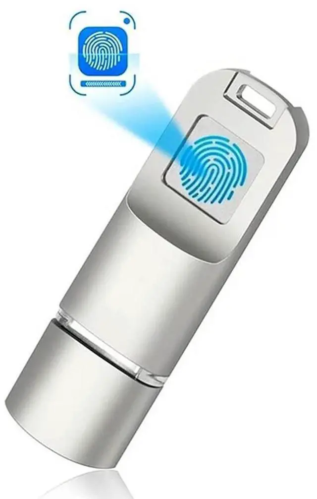 Alt view image 3 of 3 - Fingerprint USB3.0 Flash Drive 32G Accurate Identificaiotn Privacy Management Key USB Fingerprint Flash Drive Rich