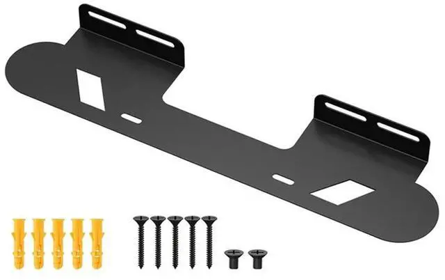 Main image of Soundbar Wall Mount Stand Audio Soundbar Wall Mount Stand Hold Up To 30 Lbs Universal Speaker Bracket Sound Bar Wall M