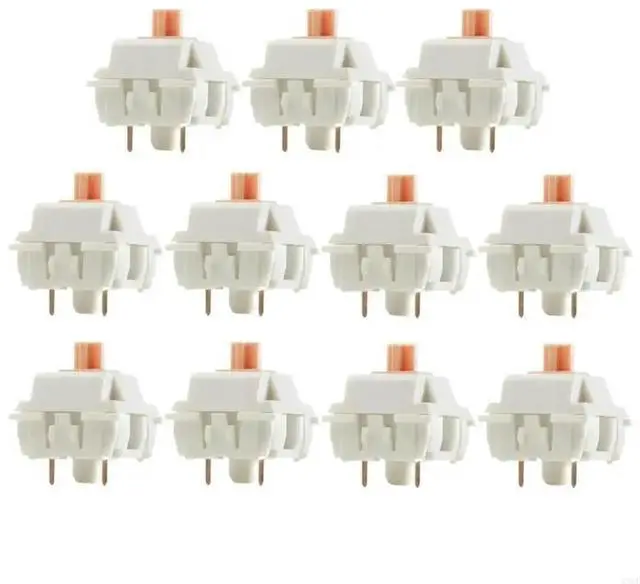 Main image of Linear Switches 70M Clicks Nylon Bottom 3Pins Gold plated Dustproof