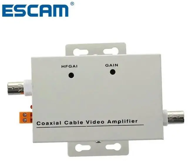 Alt view image 2 of 3 - BNC Coaxial CCTV Video Balun Amplifier for Camera