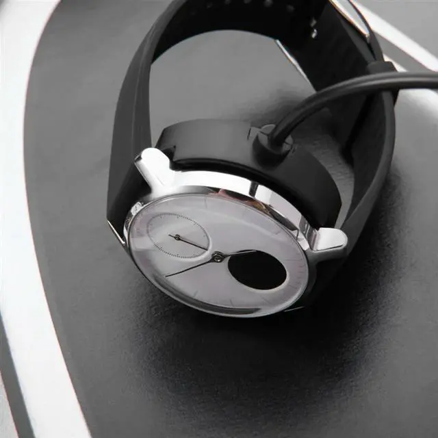 Alt view image 4 of 4 - 2X USB Fast Charging Cable Base Charger Cable For Nokia Steel HR Withings Hybrid Watch Charger