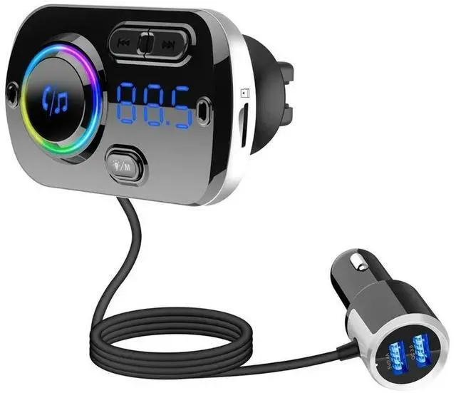 Alt view image 2 of 3 - Bluetooth Car Mp3 Player Automotive Electronic Card Mp3 Car Bluetooth Receiver Mp3 BC49BQ 12-24 (V)