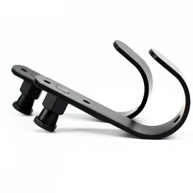 Main image of 1 Pair Background Holder J-Hooks Cross Bar Holders For Super Clamp / Cross Bar Boom / Photography Light Stand