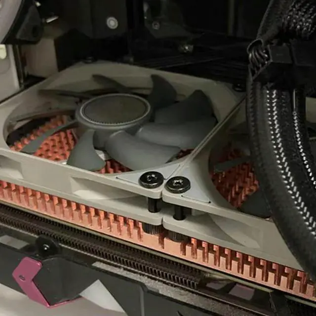 Alt view image 2 of 3 - RTX 3060 3080 3090 Backplane Pure Copper Heat Sink Graphics Card Memory Auxiliary Radiator 90X180X2MM Rich