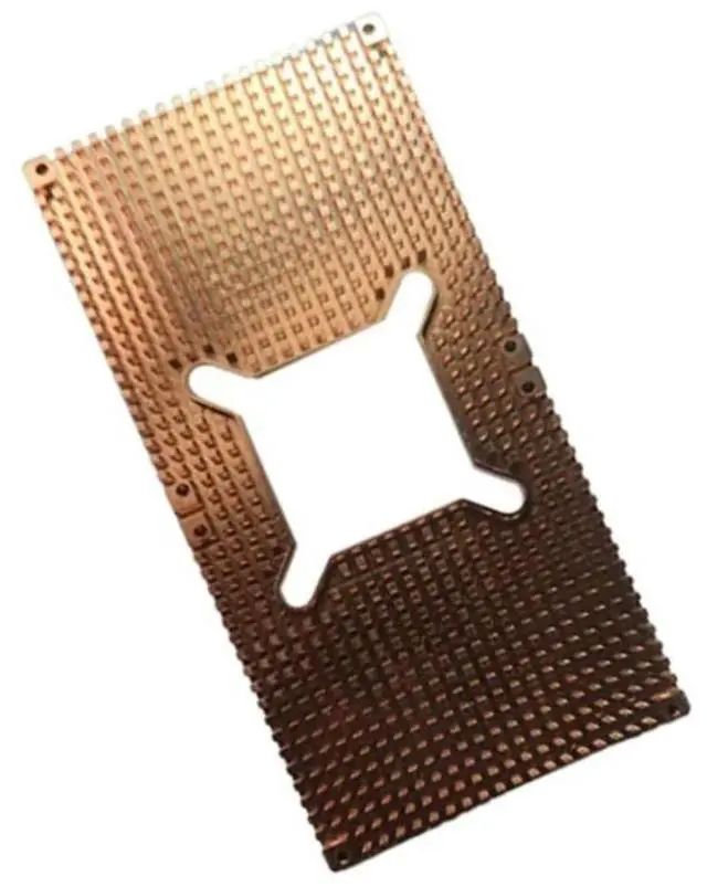 Alt view image 3 of 3 - RTX 3060 3080 3090 Backplane Pure Copper Heat Sink Graphics Card Memory Auxiliary Radiator 90X180X2MM Rich