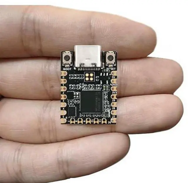 Alt view image 3 of 4 - RISC-V RP2350 Mini Development Board Featuring 0.42 Inch OLED Display Low Power Design