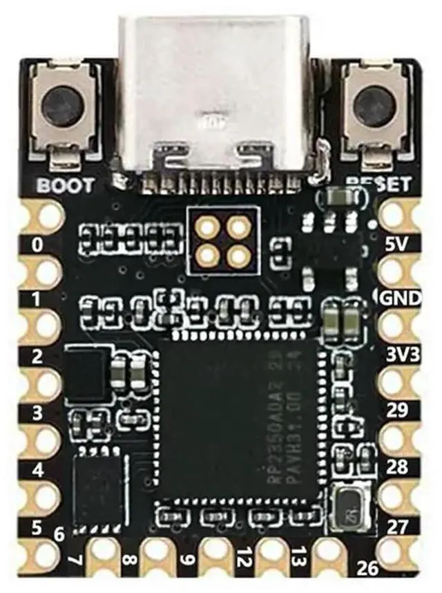 Main image of RISC-V RP2350 Mini Development Board Featuring 0.42 Inch OLED Display Low Power Design