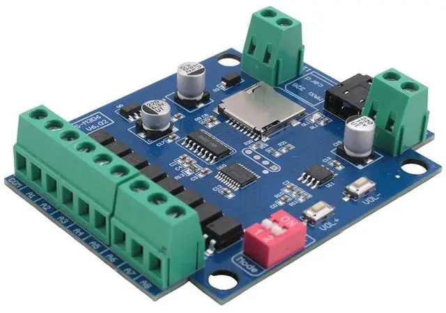 Main image of MP3 Voice Playback Module Multi-Mode Amplifier With Alarm Prompt, Voice Broadcast, Multiple Trigger Mode Functions