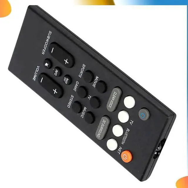 Alt view image 2 of 4 - 3X Remote Control ABS Speaker Replacement Remote Controller For Yamaha YAS-209 YAS-109 Speaker
