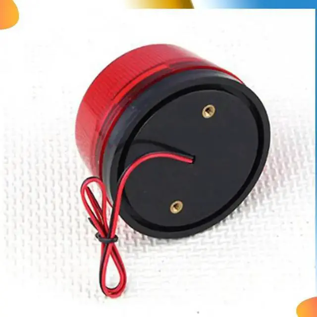 Main image of 3X 12V Alarm LED Flashing Strobe Light For Home Security Alarm System Red