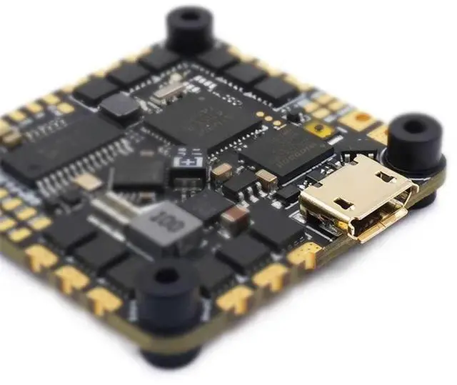 Alt view image 2 of 4 - GEP-F411-35A F411 AIO Flight Controller BLHELIS 35A 4-In-1 ESC 2-6S 25.5Mmx25.5Mm For RC FPV Cihoop Drone