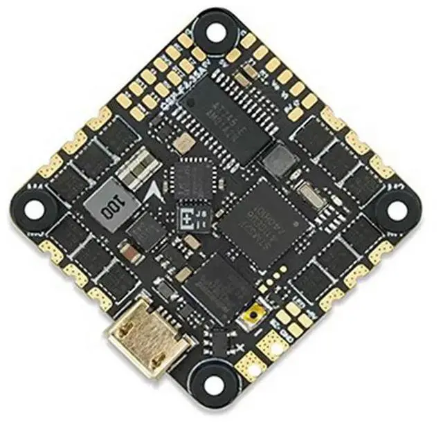 Alt view image 3 of 4 - GEP-F411-35A F411 AIO Flight Controller BLHELIS 35A 4-In-1 ESC 2-6S 25.5Mmx25.5Mm For RC FPV Cihoop Drone