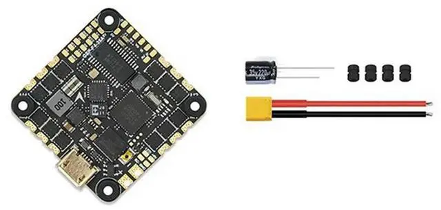 Main image of GEP-F411-35A F411 AIO Flight Controller BLHELIS 35A 4-In-1 ESC 2-6S 25.5Mmx25.5Mm For RC FPV Cihoop Drone