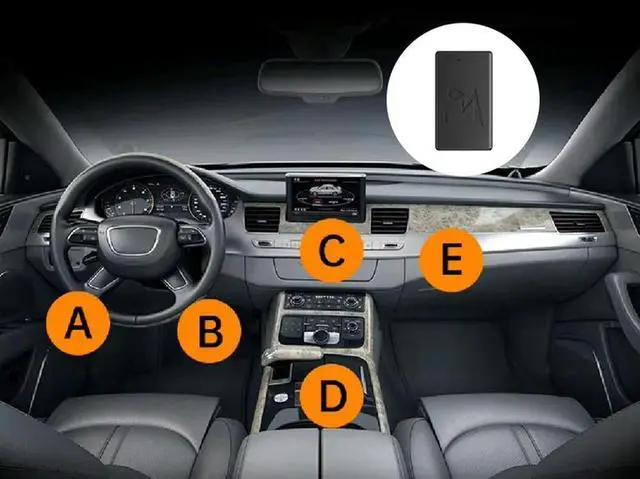 Alt view image 2 of 3 - GPS Mini Locator Via Satellite GPS Positioner Pets Children Anti Lost Locator Car Long Distance Real Time Tracker