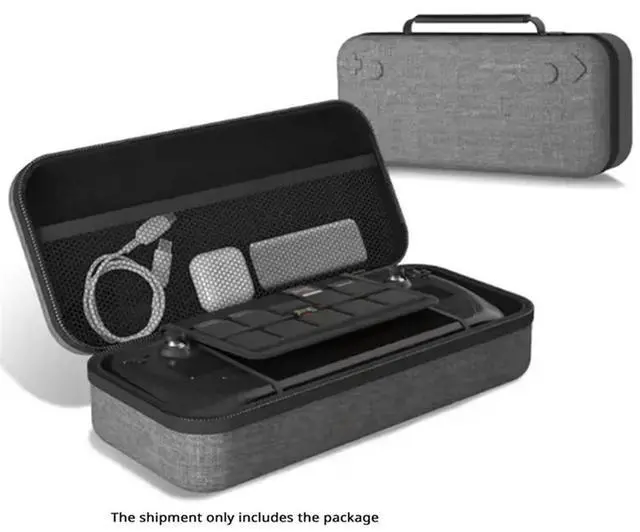Main image of Portable For Steam Deck EVA Travel Case-Hard Shell Shockproof Carrying Bag Storage Space For Switch OLED Accessori