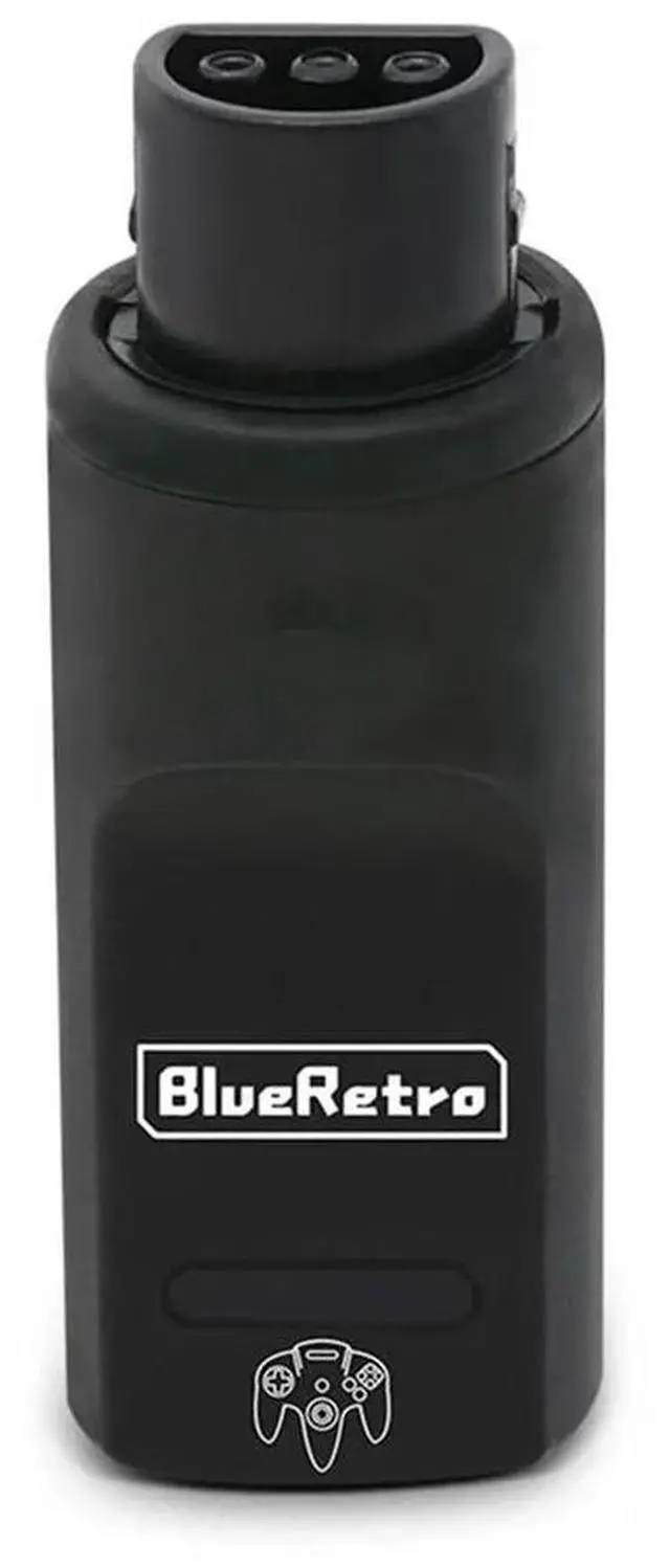 Alt view image 3 of 3 - Wireless Game Controllers Adapter for Nintendo 64 Console for PS3//Nintendo Switch Game Controllers Black Rich