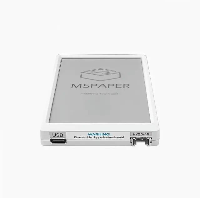 Alt view image 4 of 4 - M5PaperV1.1 4.7 inch electronic touch ink screen ESP32 development board E-Ink