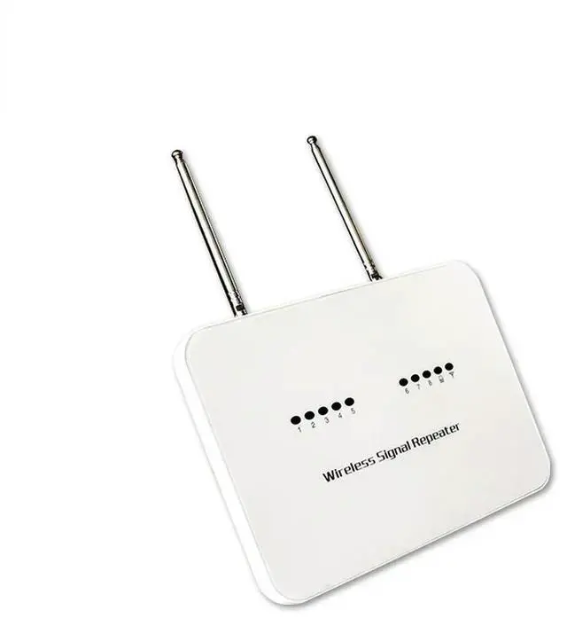 Alt view image 3 of 3 - 1pcs 433MHz Wireless Signal Repeater Transmitter Booster Extender for GSM PTSN WiFi Home Burglar Alarm Security System