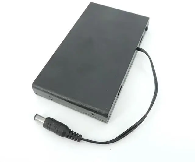 Alt view image 2 of 3 - 10pcs/lot 12V AA Holder Case Box with On/Off Switch 8x1.5V AA Holder e1