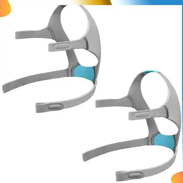 Alt view image 3 of 4 - 2-Pack Replacement Headgear Strap For N20 Nasal Pillow CPAP Mask, CPAP Headgear Compatible With N20, Adjustable Headband