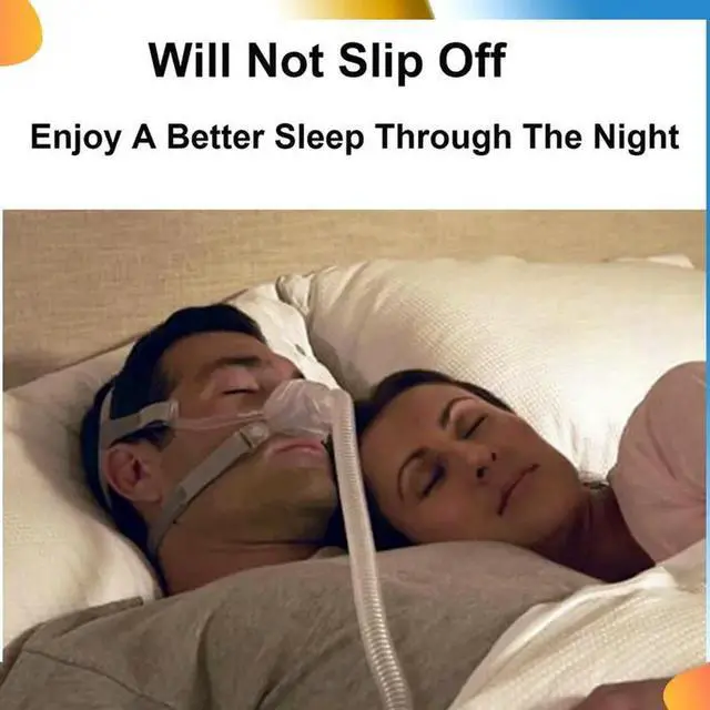 Alt view image 4 of 4 - 2-Pack Replacement Headgear Strap For N20 Nasal Pillow CPAP Mask, CPAP Headgear Compatible With N20, Adjustable Headband
