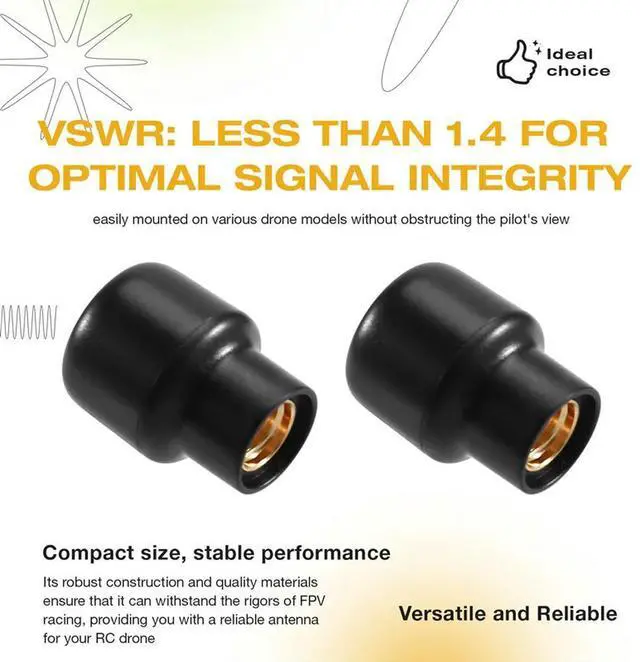 Alt view image 3 of 3 - 5.8G Redbird V2 Antenna Avatar X Replacement DIY Accessories For RC FPV Racing Drones