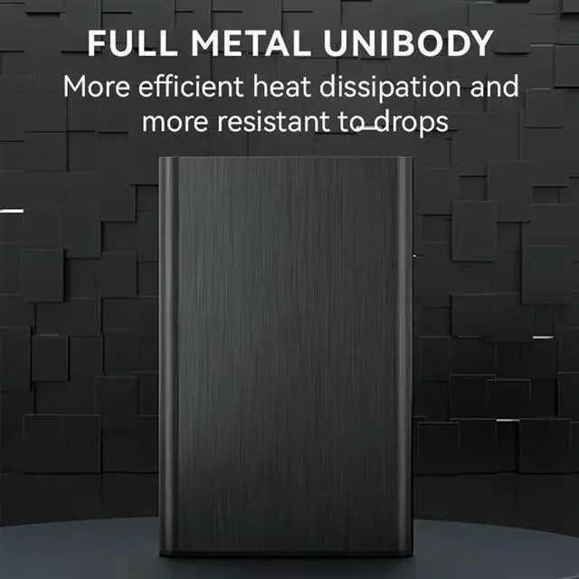 Alt view image 3 of 3 - USB3.0 Metal Mobile Hard Drive Box 2.5-Inch SATA Serial Port Solid State Mechanical Ssd Box FA-08US