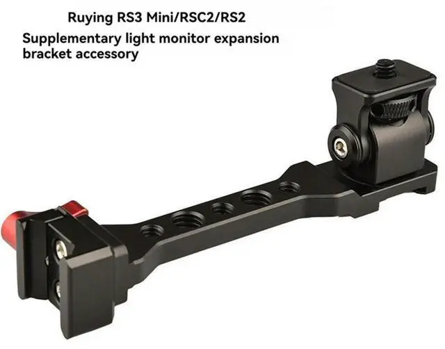 Main image of Monitor Mount With Cold Shoe 1/4" Thread- Adjustable 360° Rotation For RS4 RS4 PRO Camera Accessory
