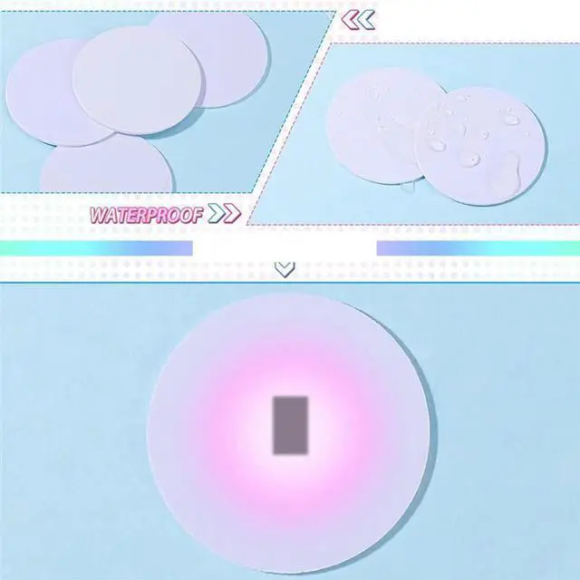 Alt view image 3 of 3 - 160Pcs NFC Tagsntag 215 NFC Sticker Chip Round NFC Tag Rewritable NFC Card Sticky Back NFC Enabled Cell Phone Devi