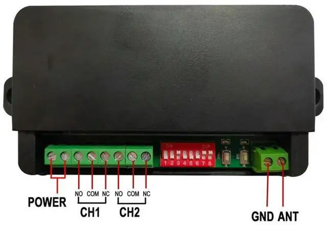 Alt view image 2 of 3 - 2 Channel Garage Door Receiver For Merlin SEIP HERCULIFT Centsys Garage Door Receiver