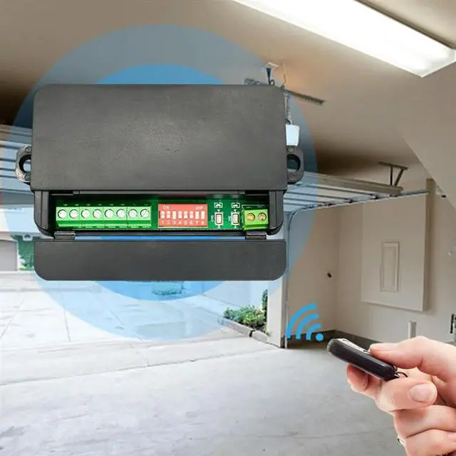 Alt view image 3 of 3 - 2 Channel Garage Door Receiver For Merlin SEIP HERCULIFT Centsys Garage Door Receiver