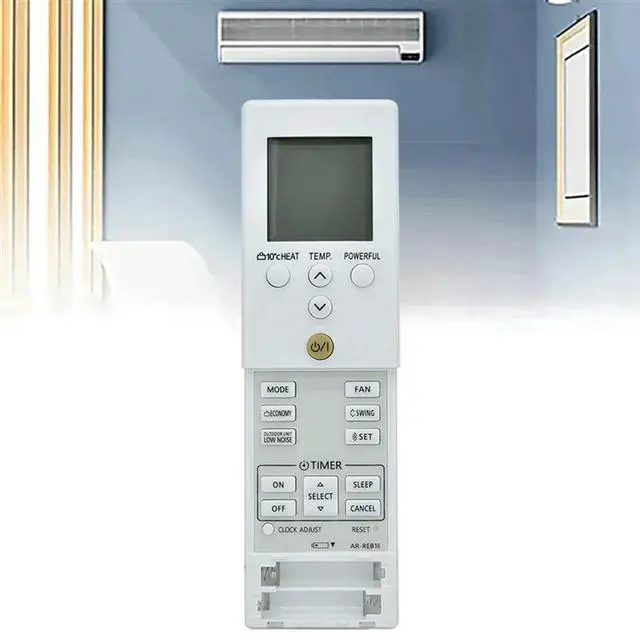 Alt view image 2 of 3 - 2X AR-REB1E Air Conditioner Remote Control For FUJITSU AR-REY1U AR-REB2E AOYG 09-12LD Air Conditioner Remote Control