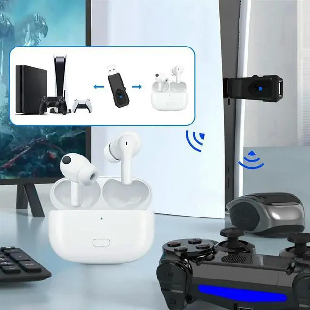 Main image of Wireless USB Converter For PS3 Switch OLED Bluetooth Gamepad Game Controller Adapter Wired Controller Adap