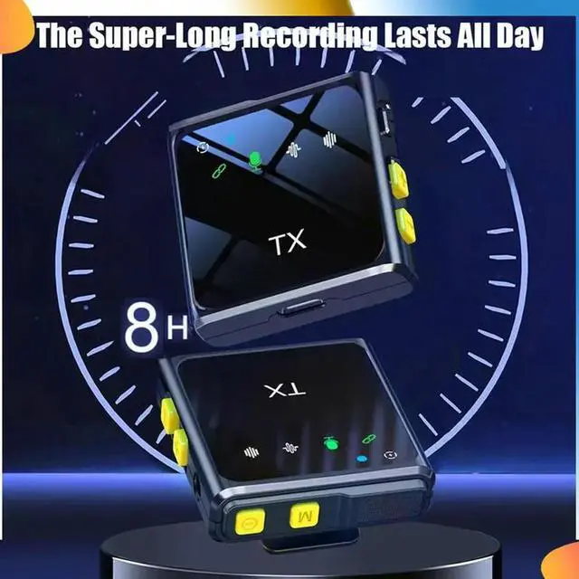 Alt view image 2 of 4 - ligent Noise Reduction 2.4G Chip Wireless Lavalier Microphone Design For Phone Live Broadcast Plug Play