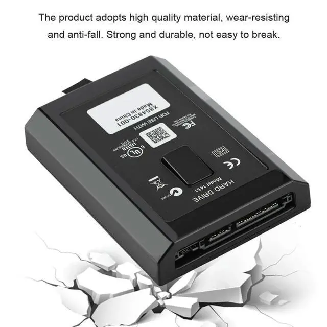 Alt view image 2 of 3 - 500GB Console Game Hard Drive for Xbox 360 Slim Hard Drive