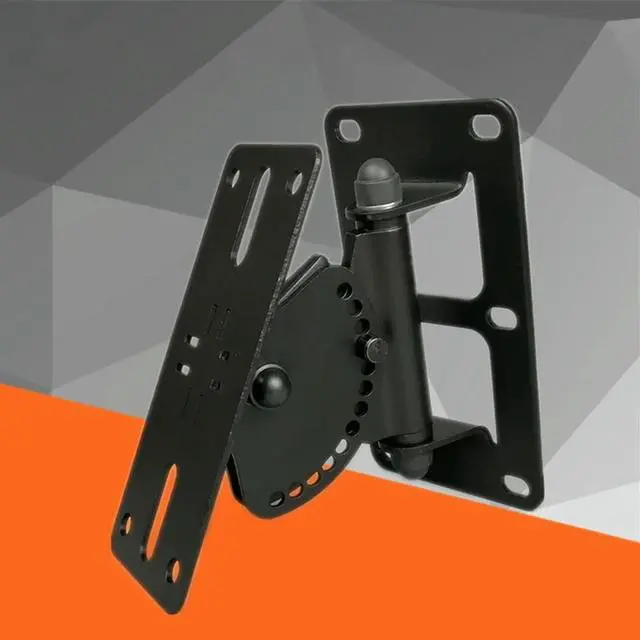 Alt view image 2 of 3 - Strong Universal Surround Speaker Wall Mount Ceiling Bracket Loudspeaker Wall Mounted Holder Tilt Rotate 60Kg 132Lbs Rich