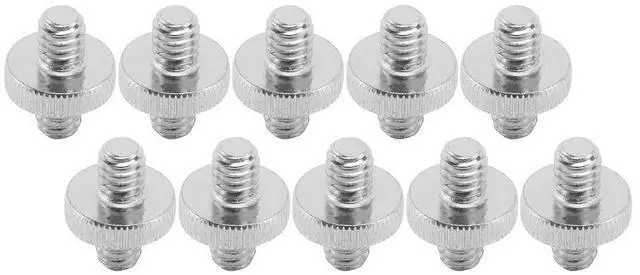 Alt view image 2 of 3 - Camera Screw, 44 Pcs 1/4 Inch And 3/8 Inch Converter Threaded Screws Adapter Mount Camera Hot Shoe Mount To 1/4 Se