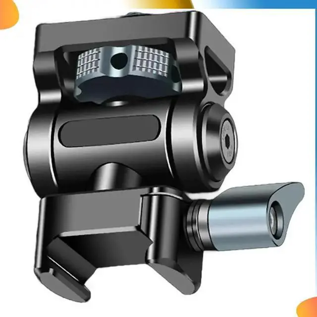 Main image of Universal For Nato Clamp Quick Release Camera Field Monitor Mount Holder 360 Rotation 180° Tilt For RS Phone Mic