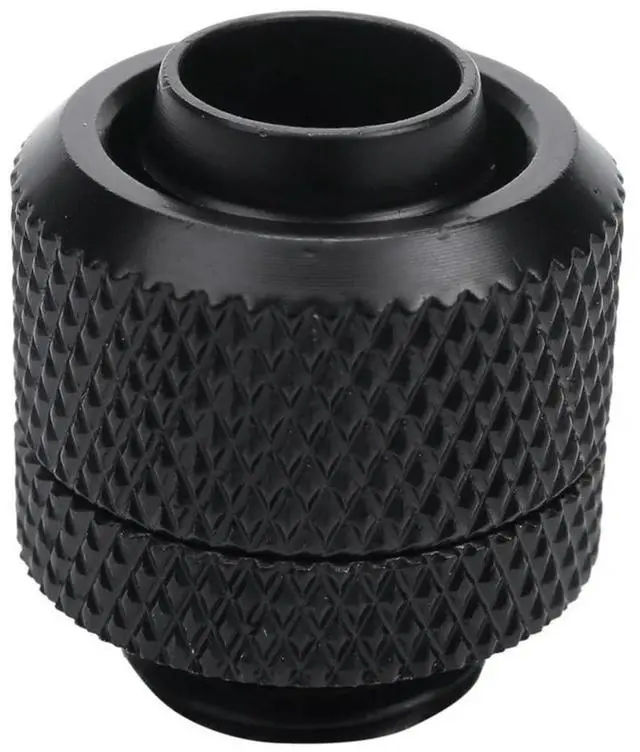 Alt view image 2 of 3 - 10Pc Water Cooling Fittings G1/4 External Thread Pagoda For 9.5X12.7Mm Soft Tube Computer Cooling System Connector Bla